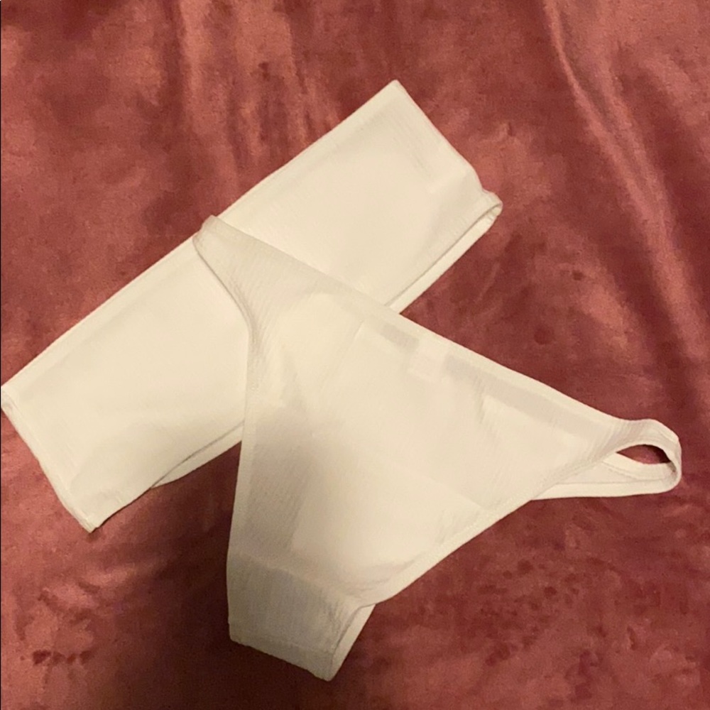 👙Ribbed Bandeau Bikini Set👙 - Picture 5 of 5